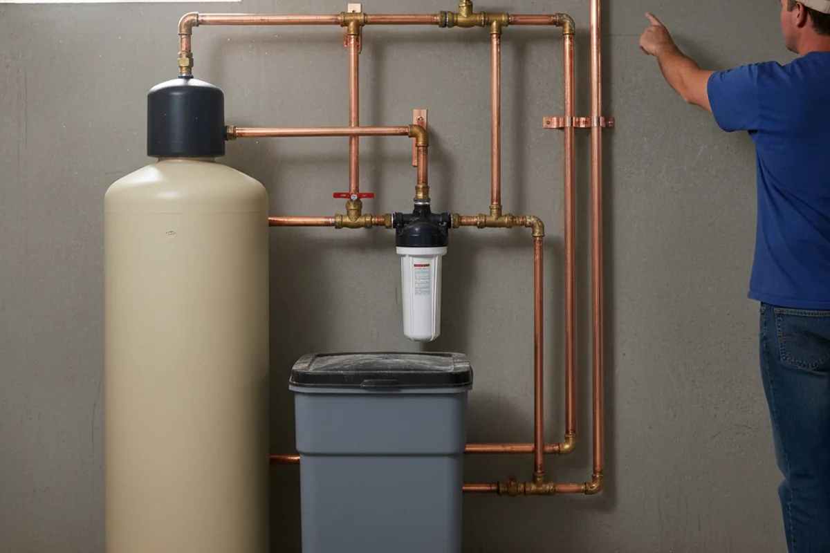 Whole-house water treatment system installed in Dobbins
